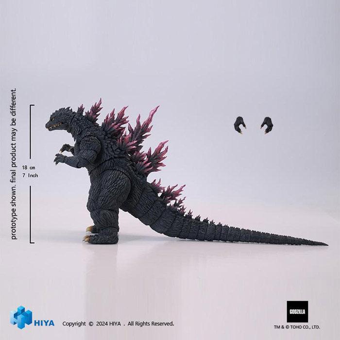 In Stock HIYA GODZILLA 1999 EXQUISITE BASIC Movable Model Toys GODZILLA 2000