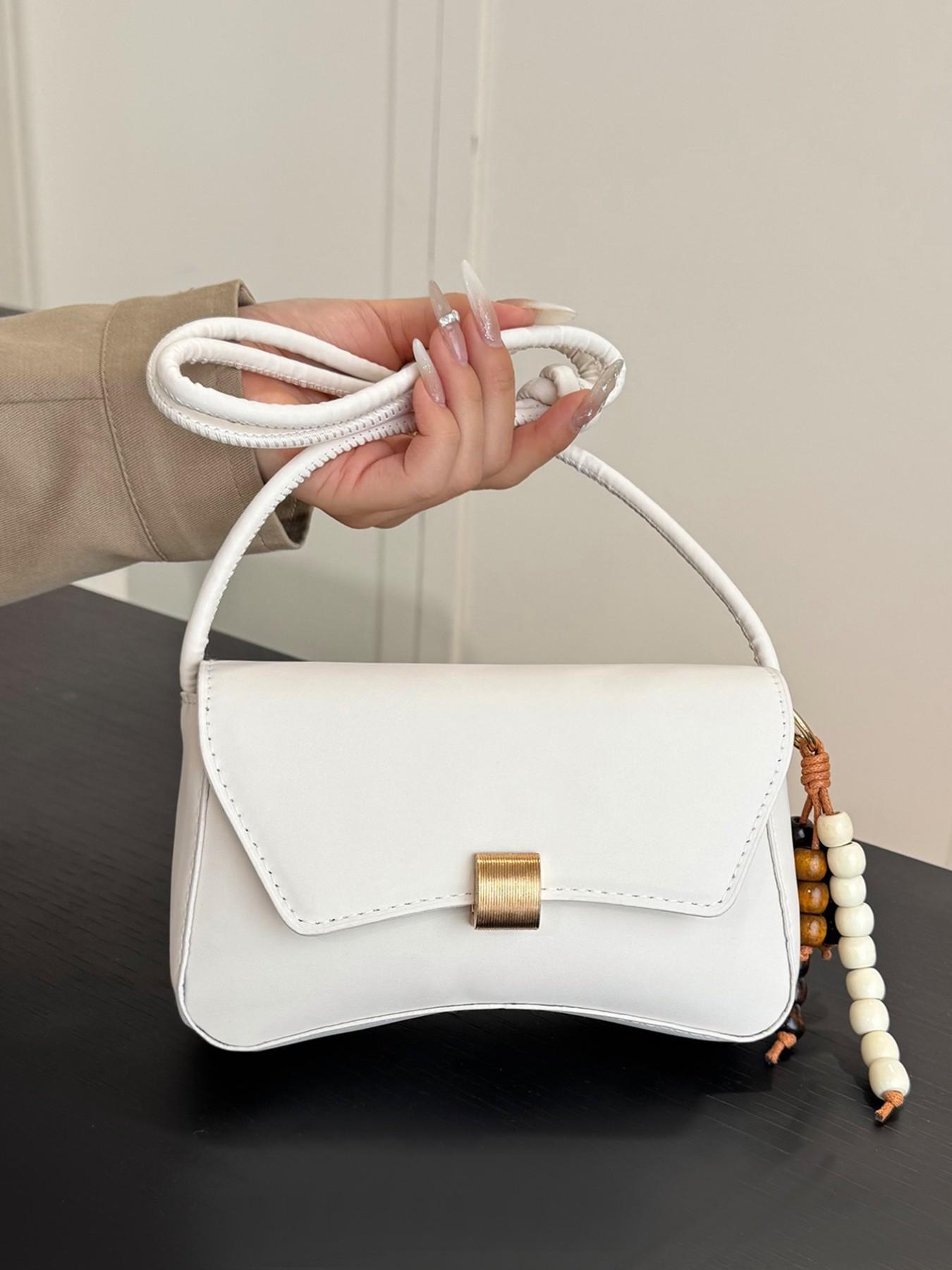 Women's Retro Chain Shoulder Bag, Fashionable Casual Commuter Bag, New Style Single-Shoulder Handbag, Trendy Daily Use Accessory