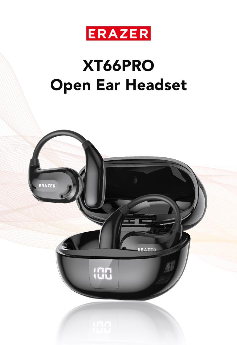 ERAZER XT66Pro OWS Wireless Bluetooth Earphones HIFI Sound Quality Light-Weight Headphones Built-in Microphone