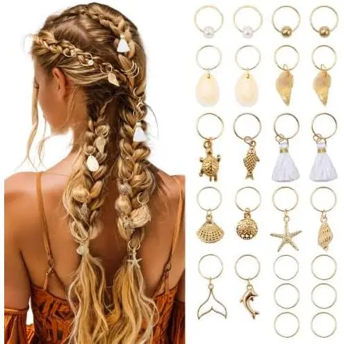 Gold seashell-24pcs