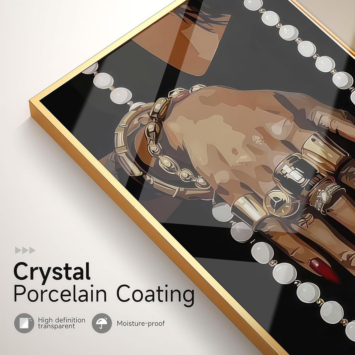 3 Counts Aluminum Alloy Framed Painting, Elegant Woman Hands With Wine Glass And Jewelry Pictures, Home Decoration For Living Room, Bedroom, Office, Restaurant, Hallway Wall Decor, Odorless Print Artwork, Luxury Perfect Gift For Friends And Family