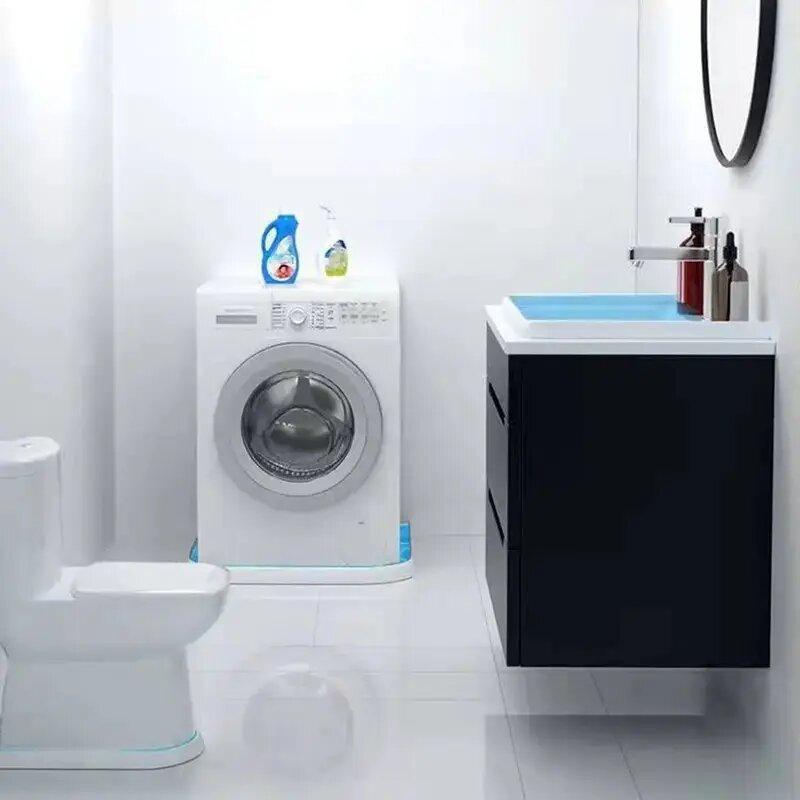 1M/2M Bathroom Retention Basin Water Stopper Silicone Retaining Strip Water Shower Dam Flood Barrier Dry And Wet Separation Blocker