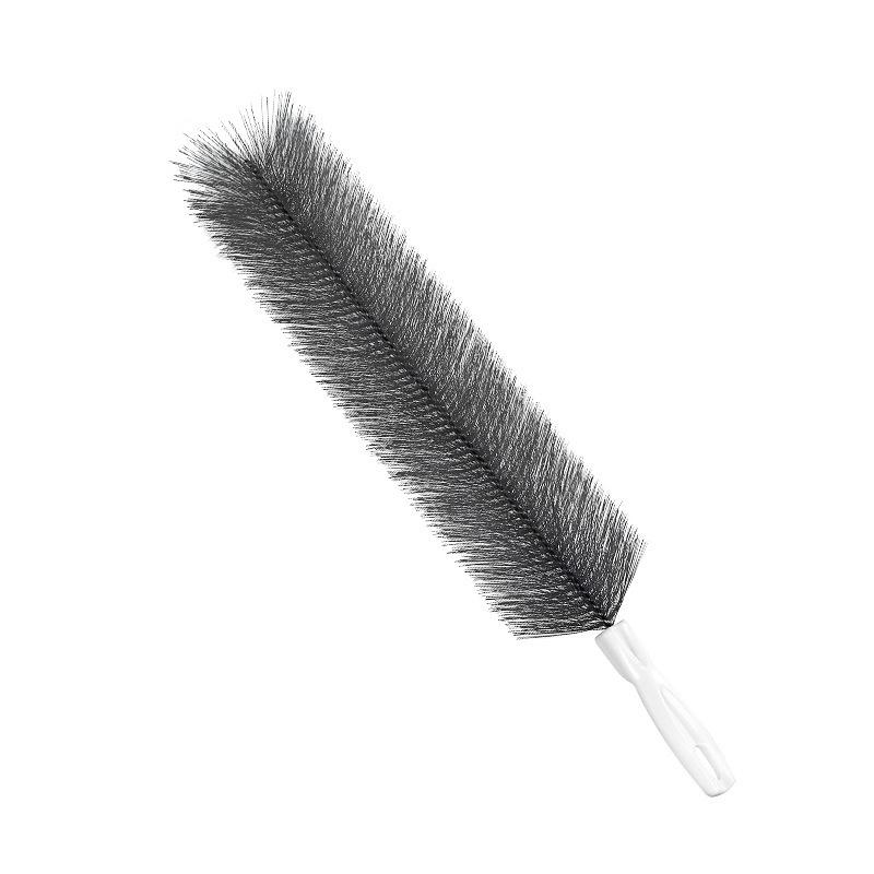 Flexible Spider Web Dust Remover Brush, Bendable Duster, Ceiling Fan Duster, Ultra-Fine Fiber Head, Washable, Reusable, Ideal for Ceiling Fan Blades, Vents, Curtains, Cars, Cleaning Supply