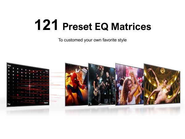 ULTIMEA Aura A40 7.1ch Virtual Surround Soundbar – Entry Level 4 Adjustable Speakers, 121 EQ Presets, Subwoofer, Wall-Mountable Budget Edition.Audio.Smartphone. Bluetooth. Sound Bar. TV