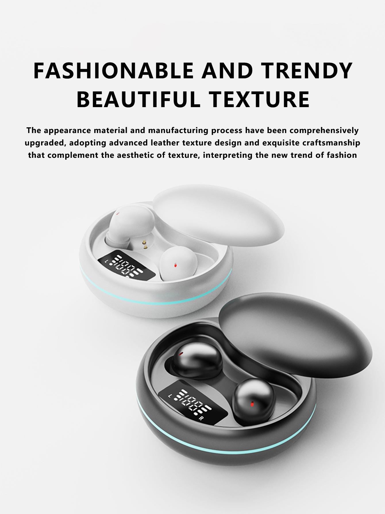 Mini Invisible Bluetooth-Compatible Earbuds for iOS & Android, True Wireless In-Ear Headphones for Sports & Active Lifestyle, Audio Wireless Earbuds, Cool Gadgets