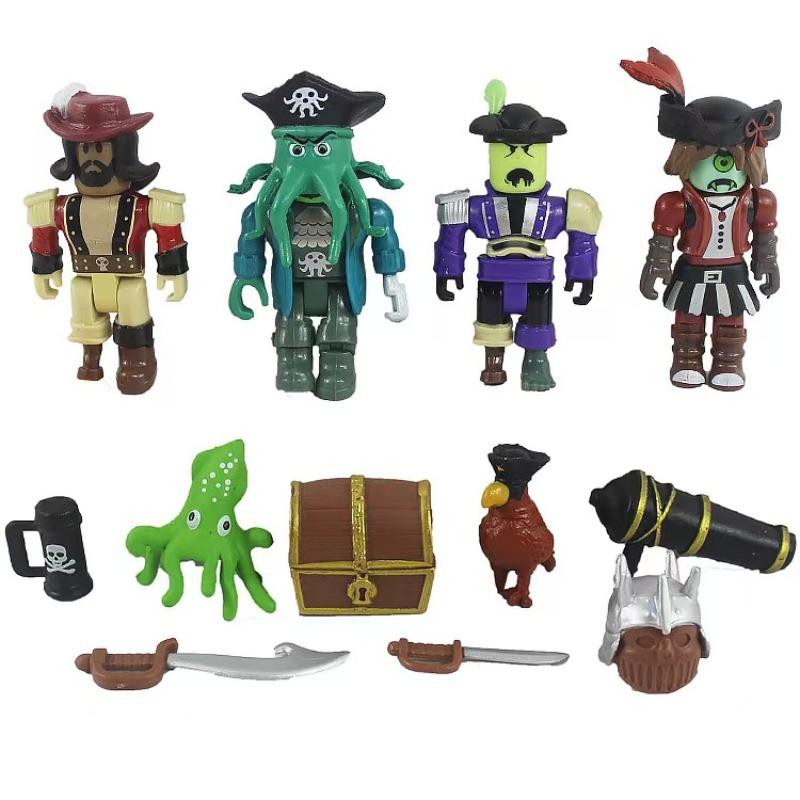 New Roblox Dolls Set, 6-9cm Collectible Figures, Boy Birthday Gift, Building Block Toys, Boxed Bagged, Limited Edition