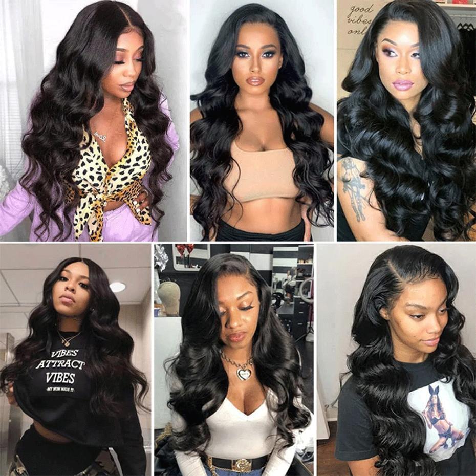 [Hot] TikTokShopBlackFriday Bling Hair Body Wave 13x4 Transparent Lace Front Wigs Human Hair 180% Density 13x6 Transparent Lace Frontal Wigs Brazilian Natural Color For Black Women #NovaTopFinds