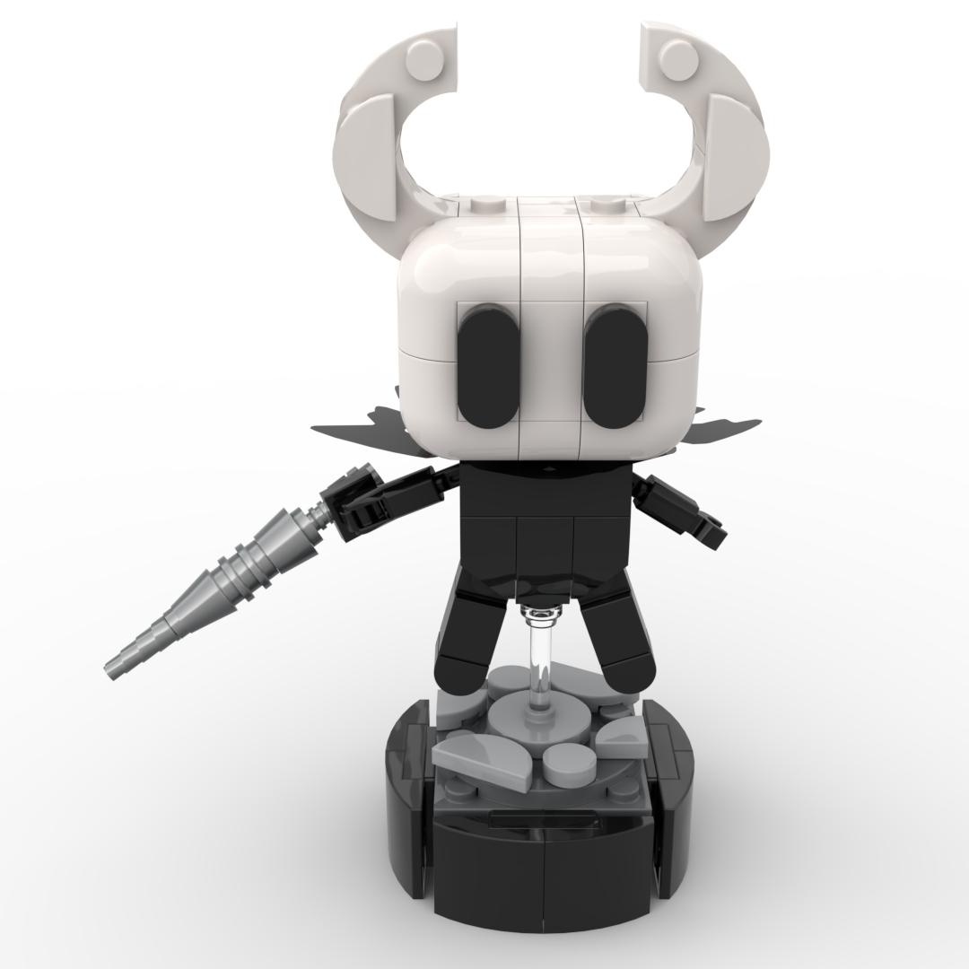 140PCS Cloaked Knight Building Blocks Set, DIY Building Brick Toy, ABS Plastic Warrior Character Model with Scenic Display Base, Exquisite Collectible Display Figure, Includes Printed and Digital Instructions, Birthday Gift for Kids and Adults