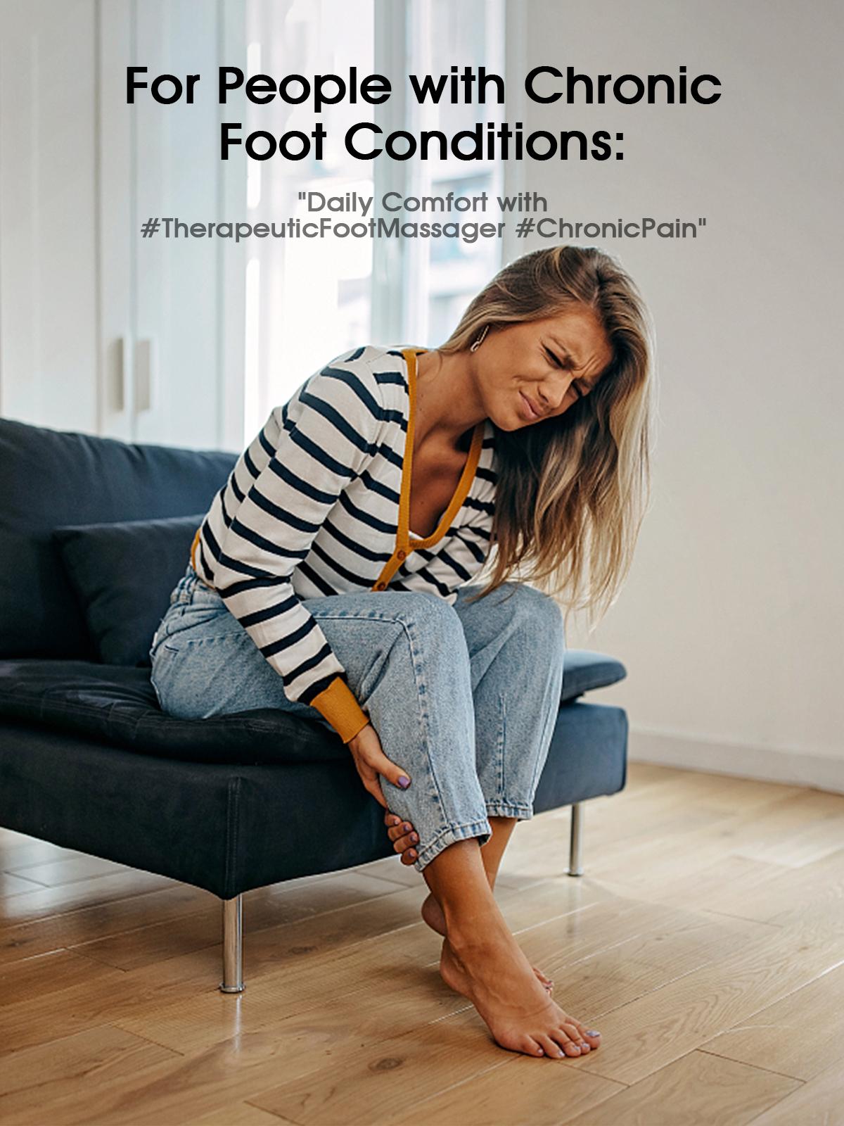 TISSCARE Upgraded Shiatsu Foot Massager with Heat - Enhanced Circulation & Pain Relief, Deep Kneading Therapy, Remote Control - Ideal for Neuropathy, Plantar Fasciitis & Diabetics TISSCARE Upgraded Shiatsu Foot Massager with Heat - Enhanced Circulation & Pain Relief, Deep Kneading Therapy, Remote Control - Ideal for Neuropathy, Plantar Fasciitis & Diabetics