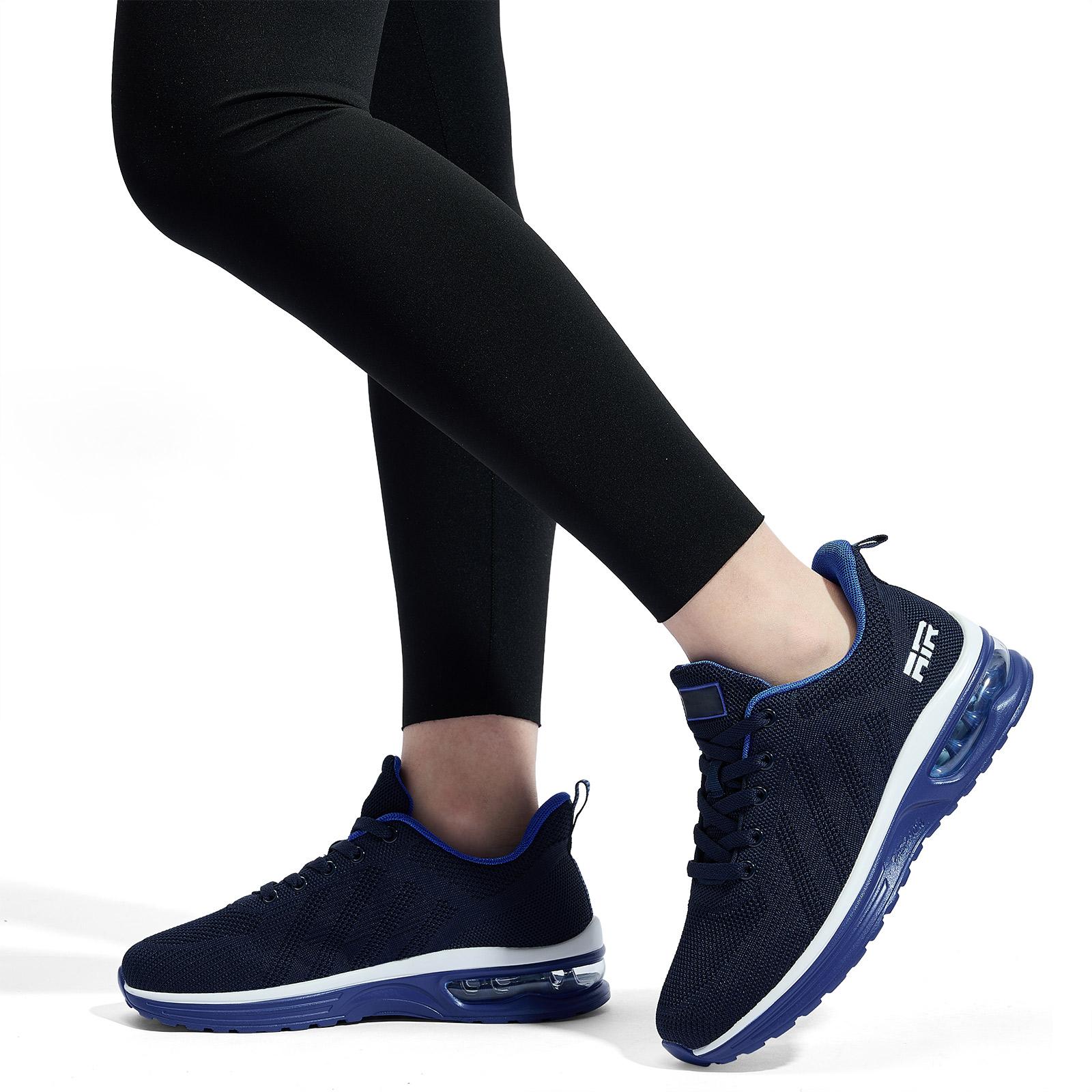 LAMINCOA Women's Air Running Shoes - Lightweight Walking Sneakers with Air Cushion & Non-Slip Sole for Gym Workout Sports - Purple Mesh Upper & Soft Fabric Lining - Removable Sockliner for Comfort LAMINCOA Women's Air Running Shoes - Lightweight Walking Sneakers with Air Cushion & Non-Slip Sole for Gym Workout Sports - Purple Mesh Upper & Soft Fabric Lining - Removable Sockliner for Comfort