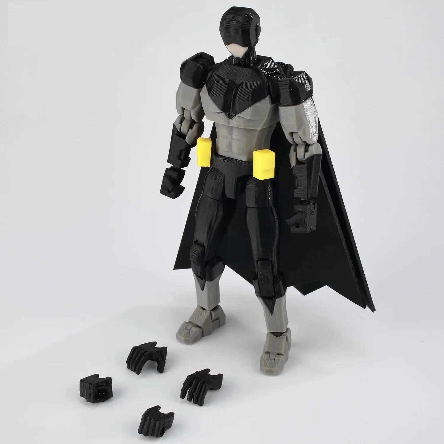 3D Printed Lucky13 Invincibles Tech Jacker Movable Soldier Multijoint Movable T13 Figurines Assembly Mecha Toy Holiday Gift