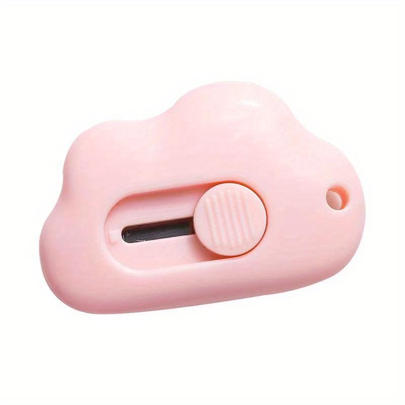 Cute Cloud Shape Mini Utility Knives Box Cutter Retractable Letter Opener Portable Carton Opener