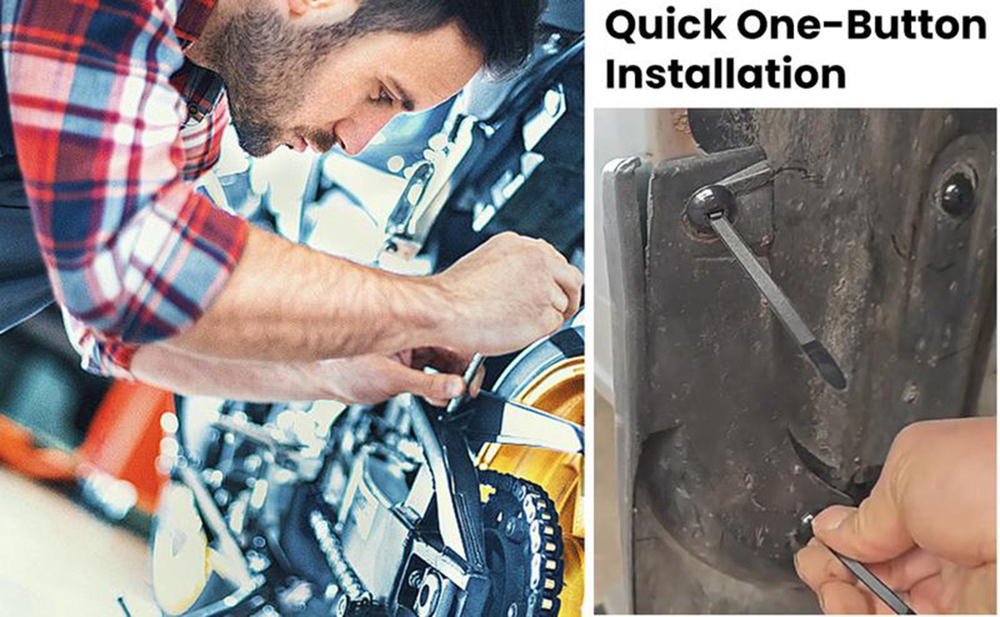 100Pcs/20Pcs Nylon Universal Cable Tie Buckle, Heavy Duty Self-Locking Nylon Zip Ties Holder, Multipurpose Plastic Cable Ties Tool for Car Daily Repair