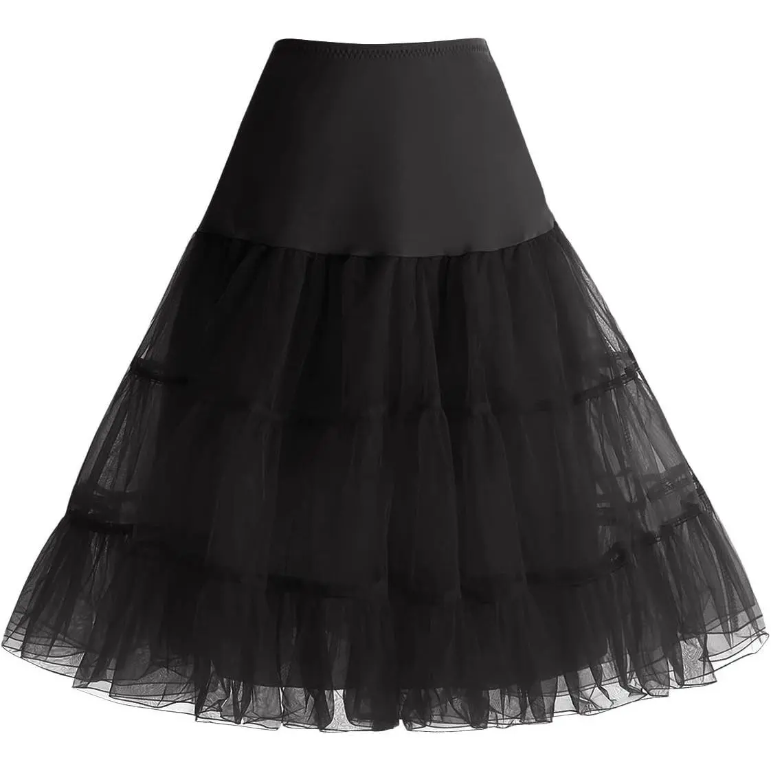 Women's Petticoat Skirt Vintage Tutu Crinoline Underskirt(Gift)