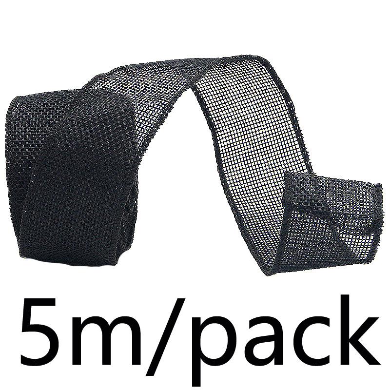Hemp Ribbon for Large Bows and Wreaths, Imitation Hemp Ribbon, 4cm Width, 5m Length, Perfect for Christmas Tree Decor, Gift Wrapping, Tie Bands