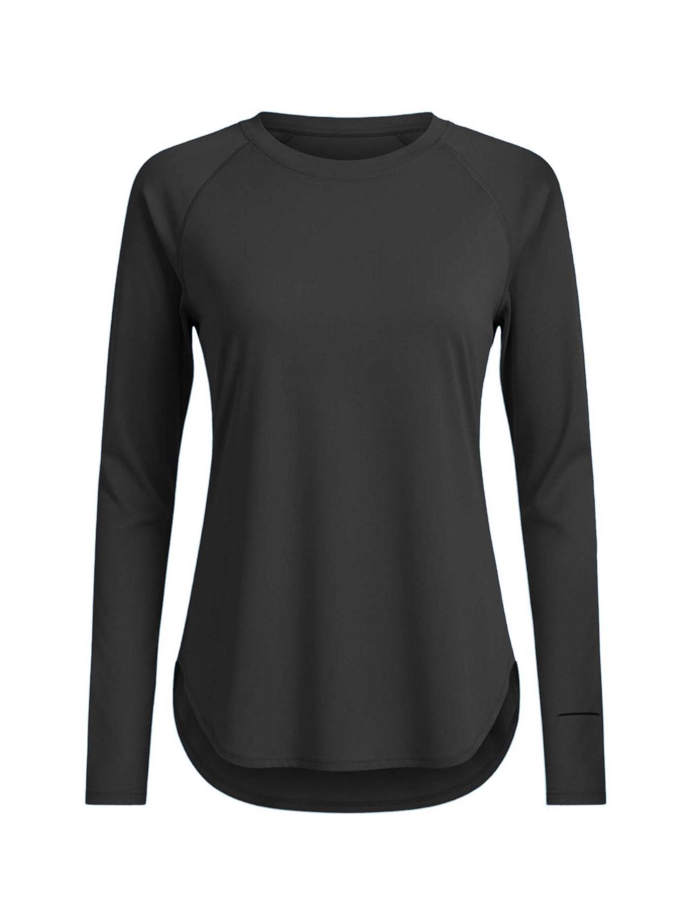 Women's Sun Protection Long Sleeve Athletic Tops, Anti-UV Quick Dry Lightweight Anti-Chafing Shirts, Outdoor Blouses for Hiking Travel & Workout