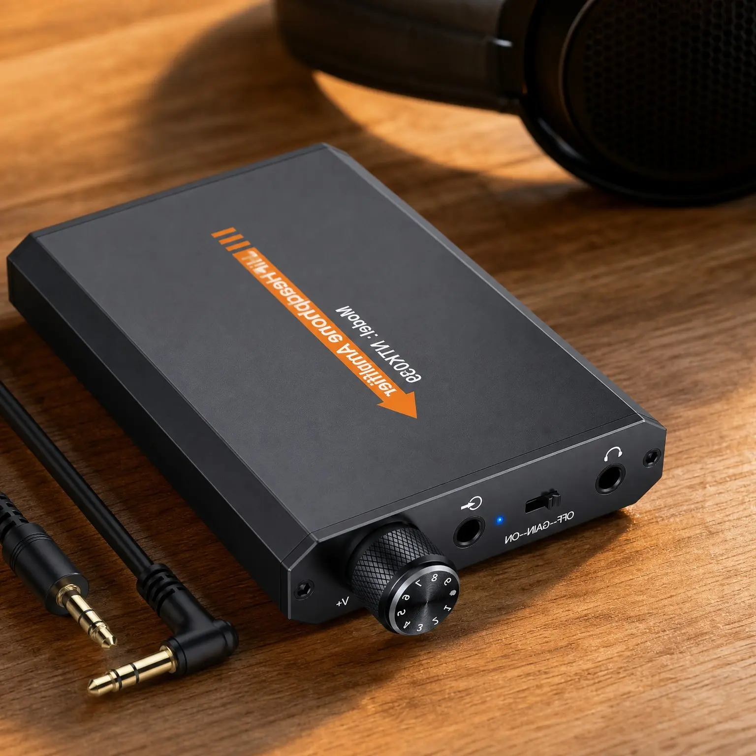 Portable Headphone Amplifier 16-300 Ohm, 3.5mm Jack Headphone AmpGift