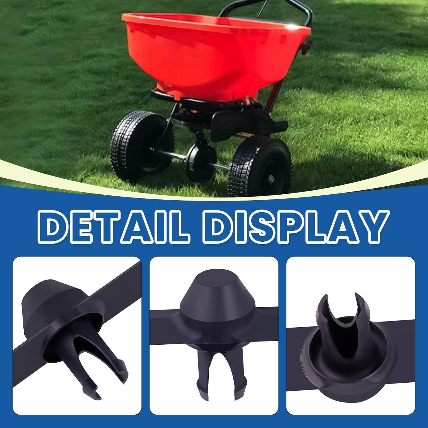 Upgraded Agitator Replacement for Echo RB-60 Broadcast Spreader(1/2pcs), for Fertilizer and Seeds, Improves Seed and Fertilizer Flow, Easy Installation