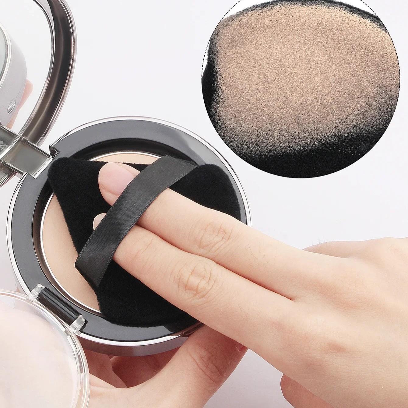 10-Pack Triangle Makeup Sponge, Soft Reusable Foundation Powder Brush, Dual-Use Wet & Dry Beauty Tool, Cosmetic Applicator