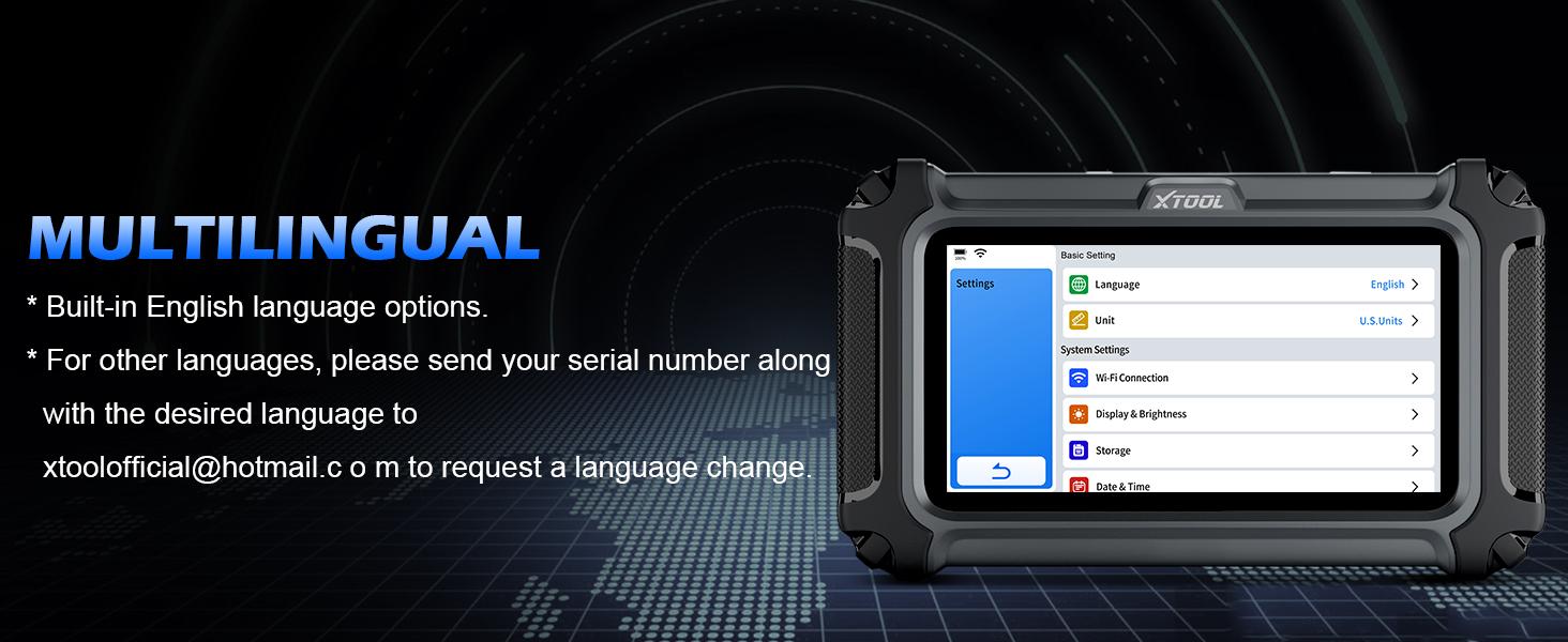 XTOOL D5 OBD2 Scanner ECM/TCM/ABS/SRS Car Diagnostic Tool with Oil Reset, Electronic Parking Brake Reset, ABS Bleed, Throttle Relearn, Clear Check Engine Light, Lifetime Free Updates car diagnosis scanner Automotive Vehicle Special Functions Obd2 XTOOL D5 OBD2 Scanner ECM/TCM/ABS/SRS Car Diagnostic Tool with Oil Reset, Electronic Parking Brake Reset, ABS Bleed, Throttle Relearn, Clear Check Engine Light, Lifetime Free Updates car diagnosis scanner Automotive Vehicle Special Functions Obd2