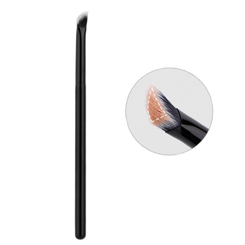 Small Iron Concealer Brush, Angled Cream Foundation Brush, Oblique Angled Triangle Makeup Tool, 1pcs Concealer Makeup Brushes