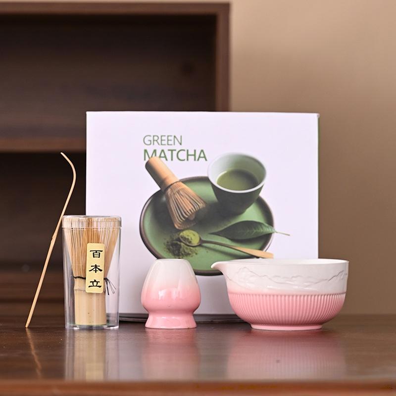 Japanese Matcha Set, Chasen Tea Whisk Kit, Song Dynasty Pointing Tea Tools, Stirrer Tea Ceremony Accessories, Traditional Tea Making Equipment