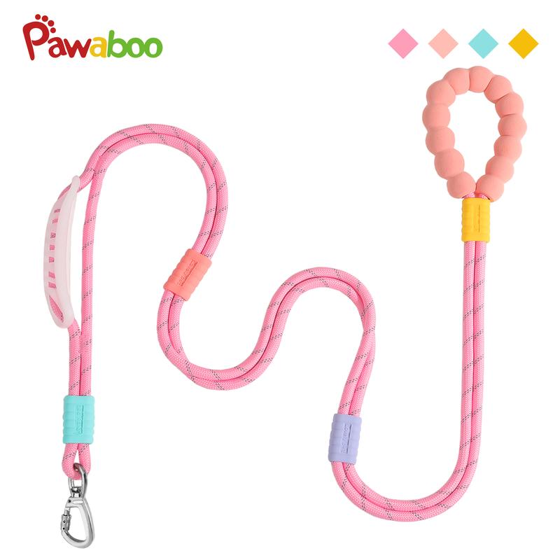 2026 Pawaboo Hands Free Dog Rope Leash, Adjustable Waist , Crossbody Rope with Explosion-Proof Handle, Lockable Metal Clipthe ,The Best Gift for Dogs and Owners,(66.87'' x 0.39'' x 0.39'') Outdoorfun dogaccessories