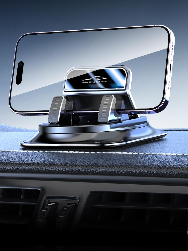 Car phone holder 360 degree rotation, suitable for car navigation in-car dashboard, horizontal and vertical screen adjustment angle, suction cup fixed non-slip mobile phone holder suitable for iPhone and Android Car Mount Smartphone Car phone holder 360 degree rotation, suitable for car navigation in-car dashboard, horizontal and vertical screen adjustment angle, suction cup fixed non-slip mobile phone holder suitable for iPhone and Android Car Mount Smartphone