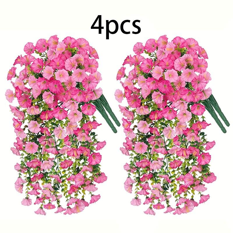 High-end dense spring artificial flowers with UV resistance for outdoor decoration, suitable for weddings, hotels, gardens, courtyards, photography, aesthetic room decoration, and seasonal celebrations. Faux Flowers