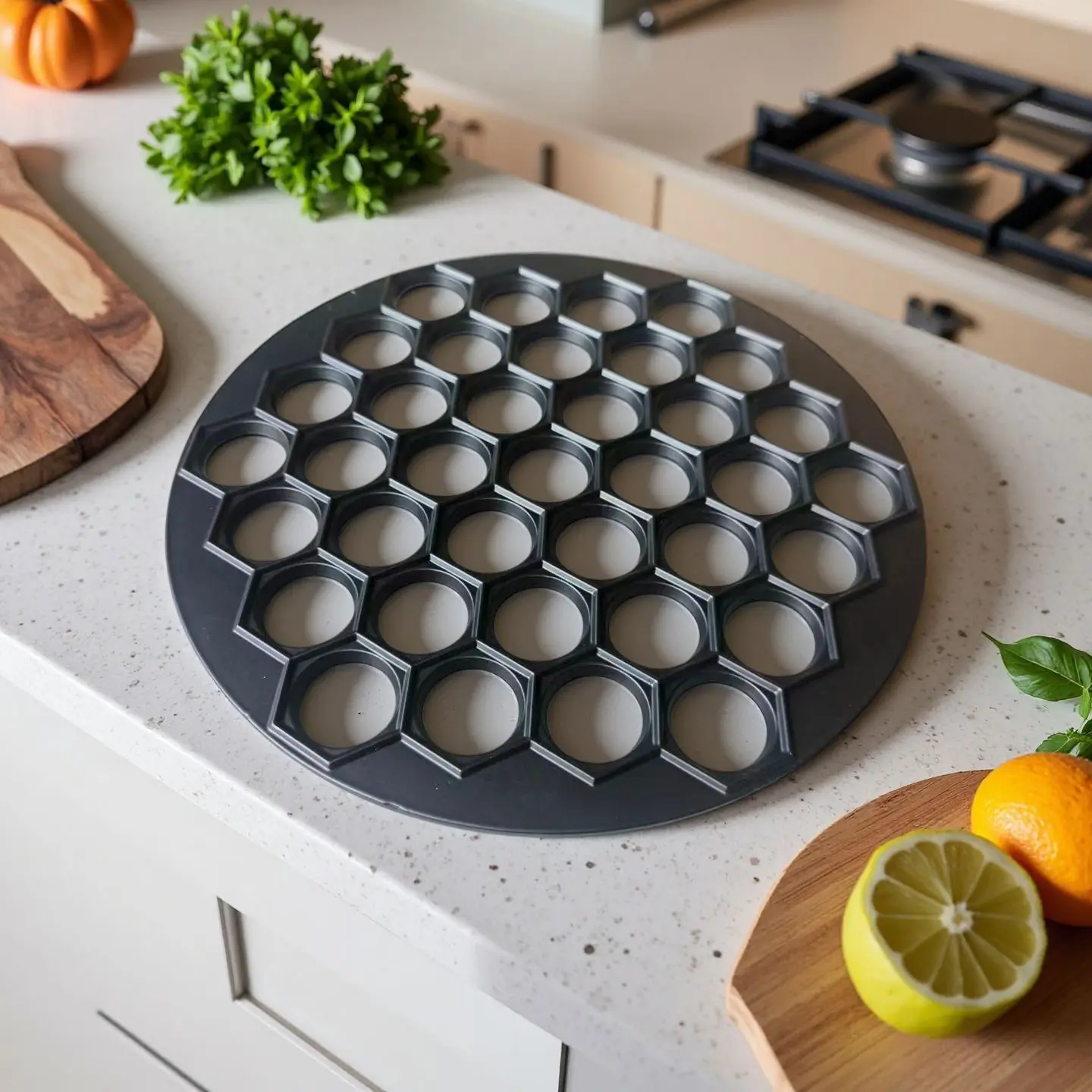 37-hole Rapid Dumpling-making Mold, Kitchen Lazy Person's Dumpling-making Shaping Tool, Household Kitchen Rapid Dumpling Wrapping Equipment