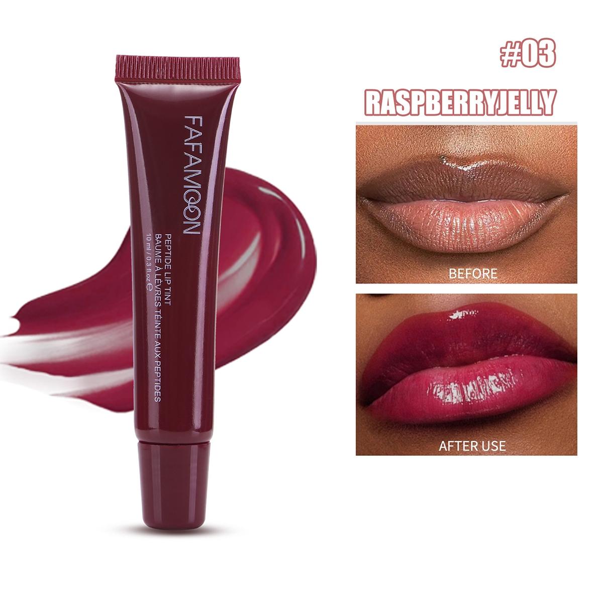 Long Lasting Lip Gloss, Moisturizing Liquid Lip Balm with Mirror Effect, Glossy Lip Glaze Stick for Girls & Women, Glossy Balm Finish