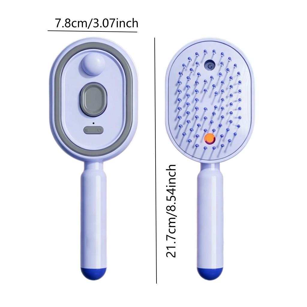 Upgrade Self-Cleaning Spray Massage Comb, Anti-Static Ion Hair Brush, Essential Oil Diffusing Styling Comb, Hair Detangling Comb, Hair Styling Tools, Hair Detangler, Perfect Gift for Friends and Mom