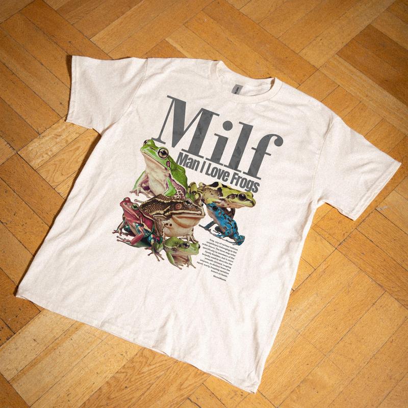 Youth and Adult Man I Love Frogs T-Shirt, Meme Frog Shirt, Vintage Style Unisex T-Shirt, Offensive Unisex Tee, Inappropriate Funny Gag Gift, Gen Z Meme Tees