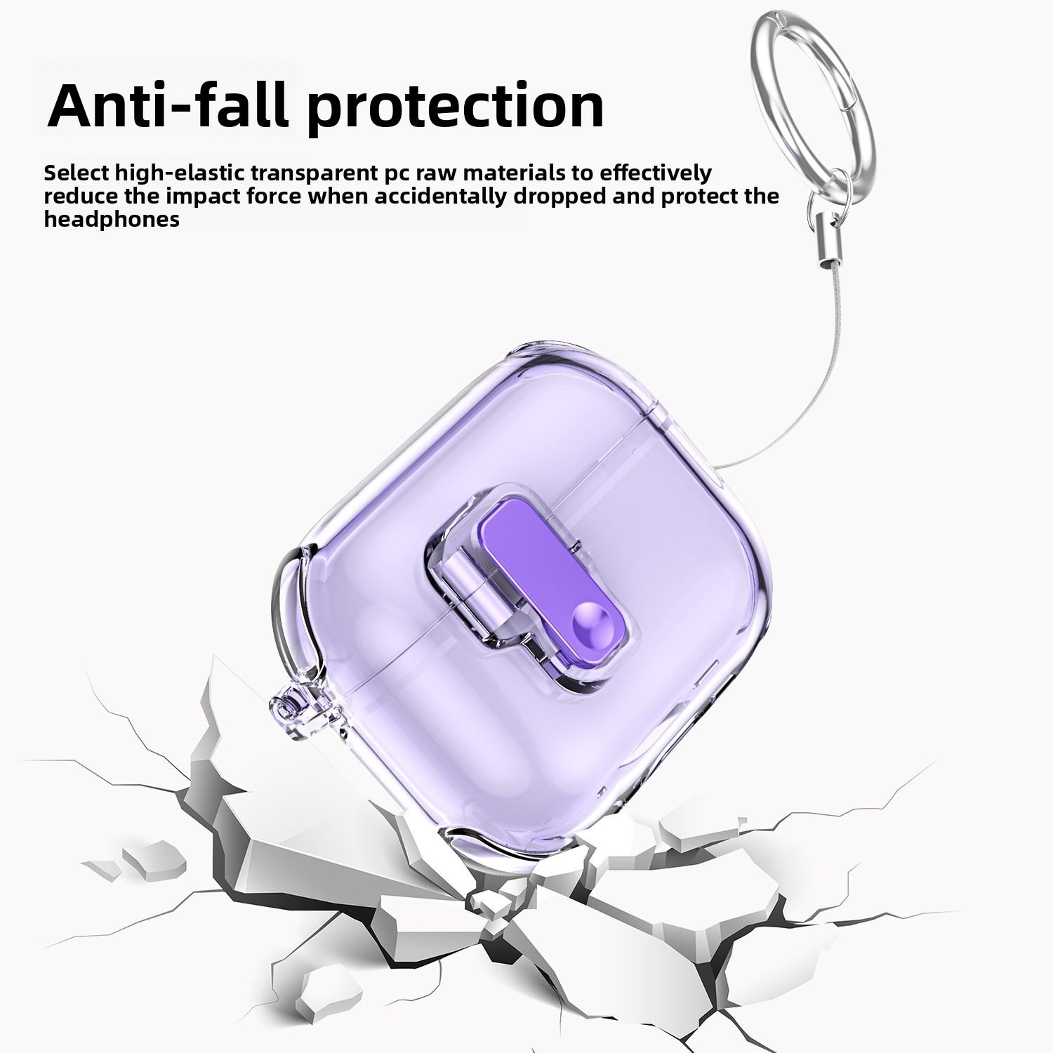 Compatible with Airpodspro3/pro2 Apple protective case, 3rd generation automatic pop-up cover, 4th generation Bluetooth earphone case
