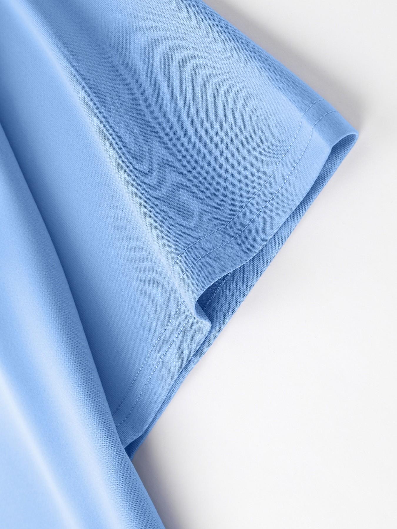 Men's Round Neck T-Shirt, Fashionable Geometric Print, Slim Fit, Long Sleeve, Casual Retro Style, Perfect for Daily Wear, Gifts