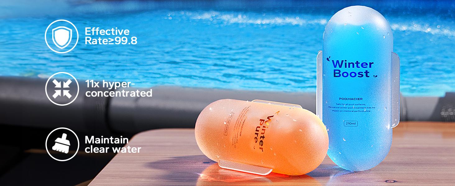Poolhacker Pool Winterizing Kit Capsules