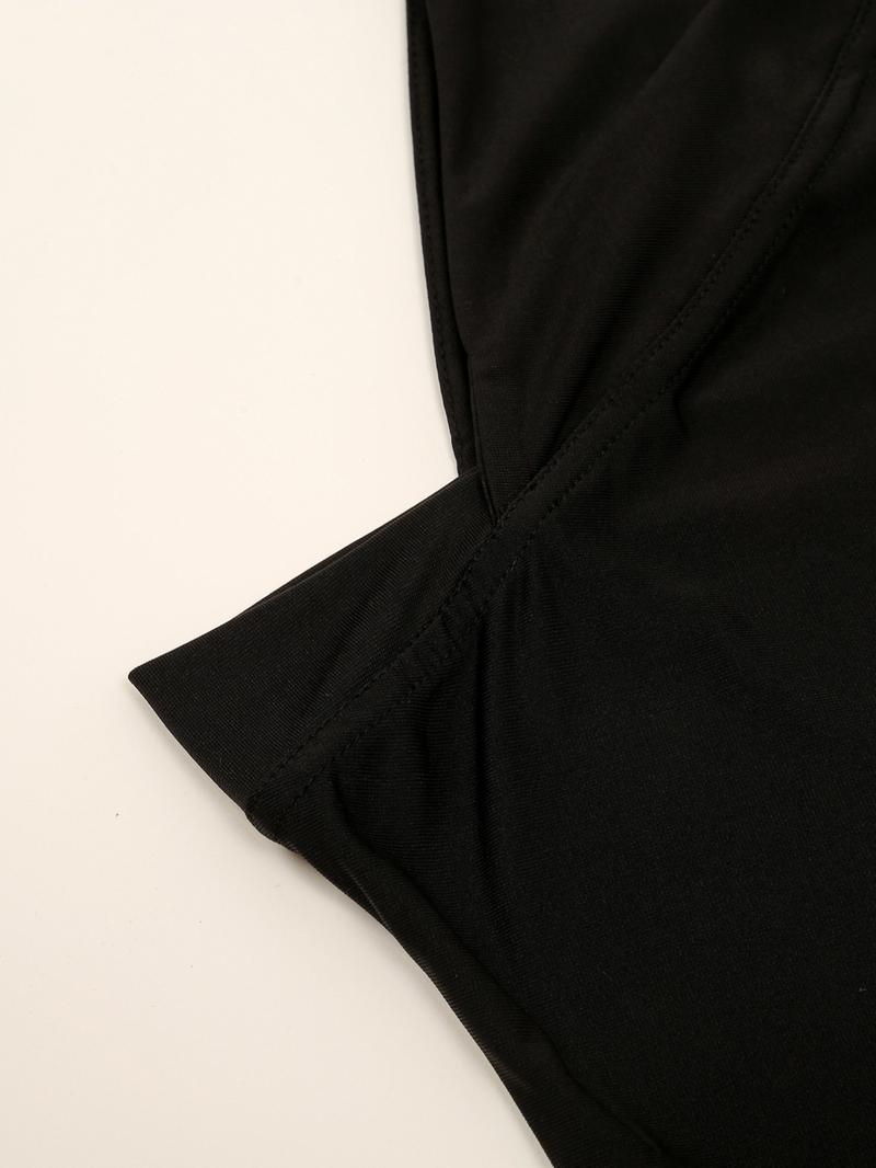 Women's Fashion Solid Elastic Chin Cover Headscarf, Sport Hijab Scarf for Daily Wear, Breathable Abaya Headband, Modest Style, Stretchy Hijab