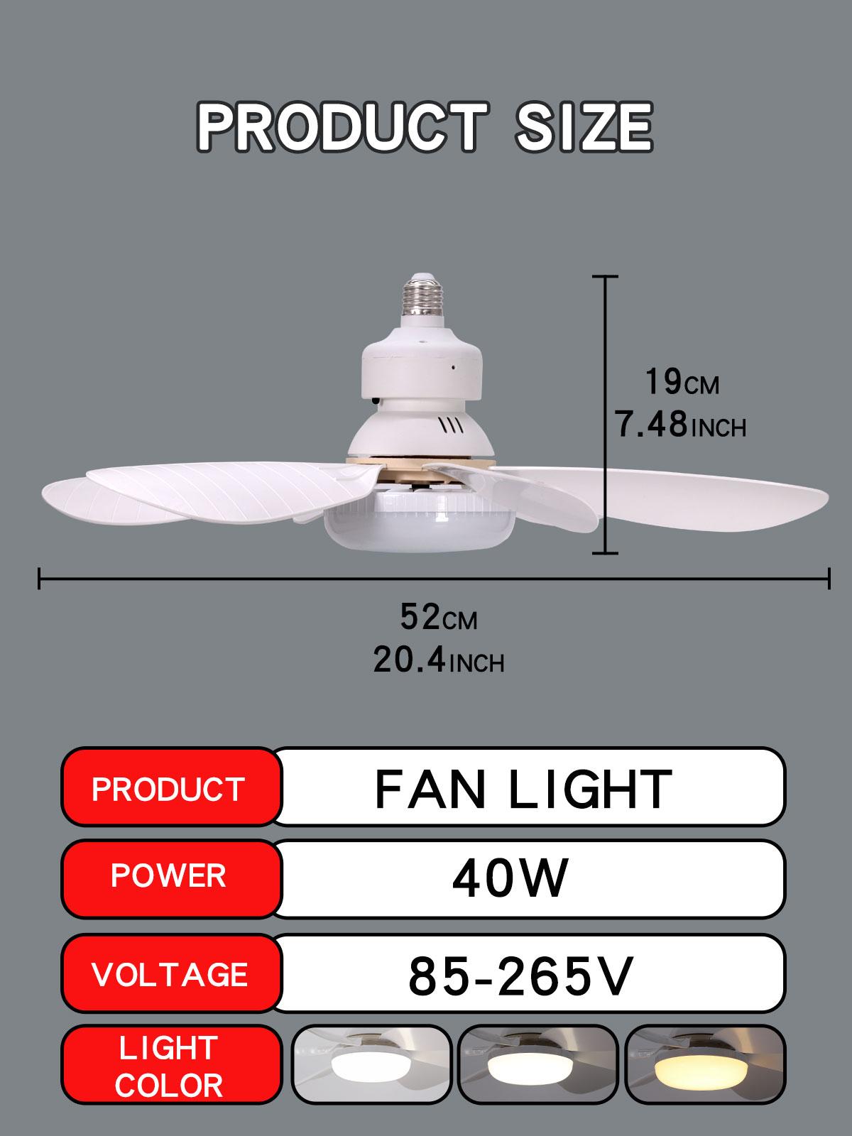 Quiet Ceiling Fans with Lights & Remote Control, Energy Efficient Design, Ideal for Bedrooms, Garages, Kitchens, Living Rooms