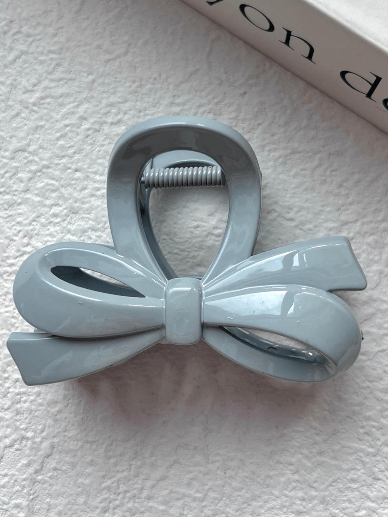 Minimalist Elegant Bow Design Hair Claw, Cute Trendy Hair Claw, Fashionable Hair Accessories for Women & Girls, Hair Clip