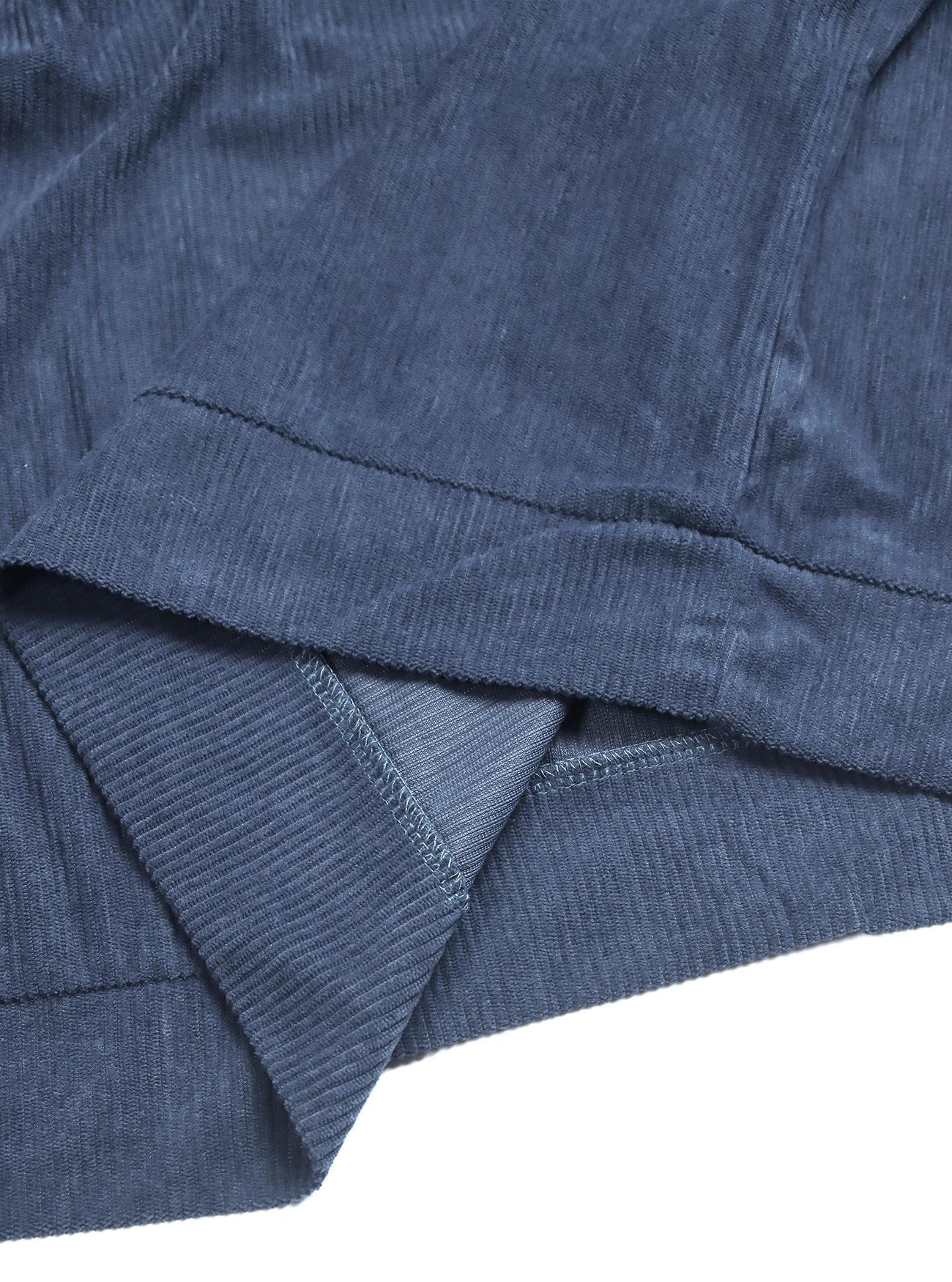 Men's Casual Sporty Corduroy Two-Piece Set (Long-Sleeve Collared Top & Loose-Fit Utility Pants) – Euro-American Style