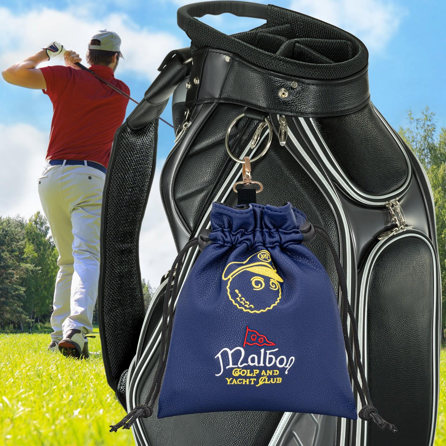 Portable Golf Ball & Stand Bags with Drawstrings Golf Pack, Durable Club Accessories for Men Women, Ideal Gift for Golf Enthusiasts, Golf Equipment
