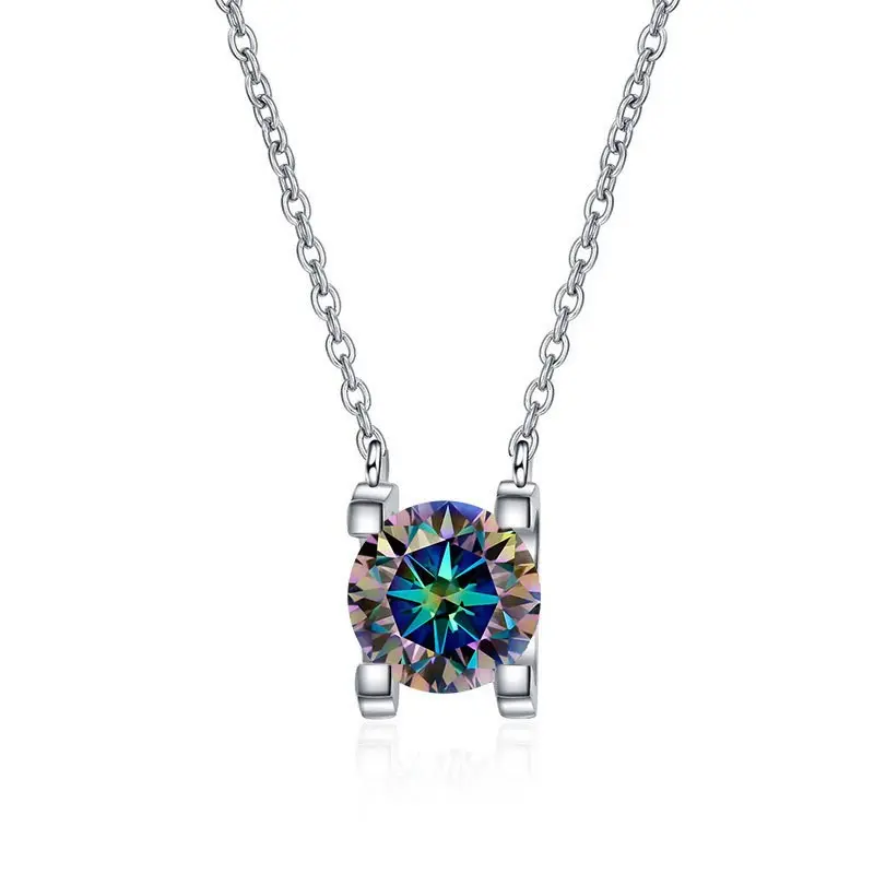 Seven colored Mozambique diamonds