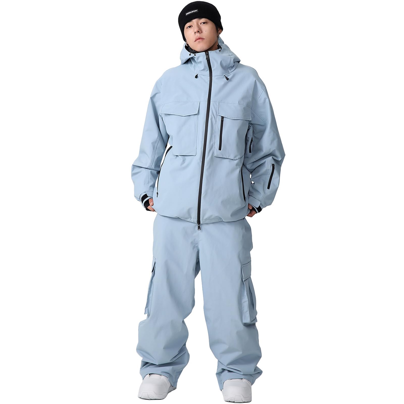 YEEFINE Women and Men's Snow Snowboard Suits Insulated Ski Jacket and Pants Two Pieces Waterproof Snowsuits Winter Outdoor