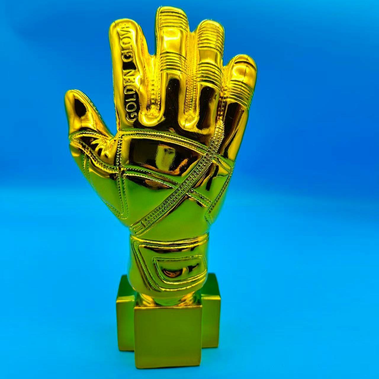 World Cup Golden Glove Award Trophy Model, Football Match Commemorative Fan Souvenir, Collector's Item, No Precious Metal Plating