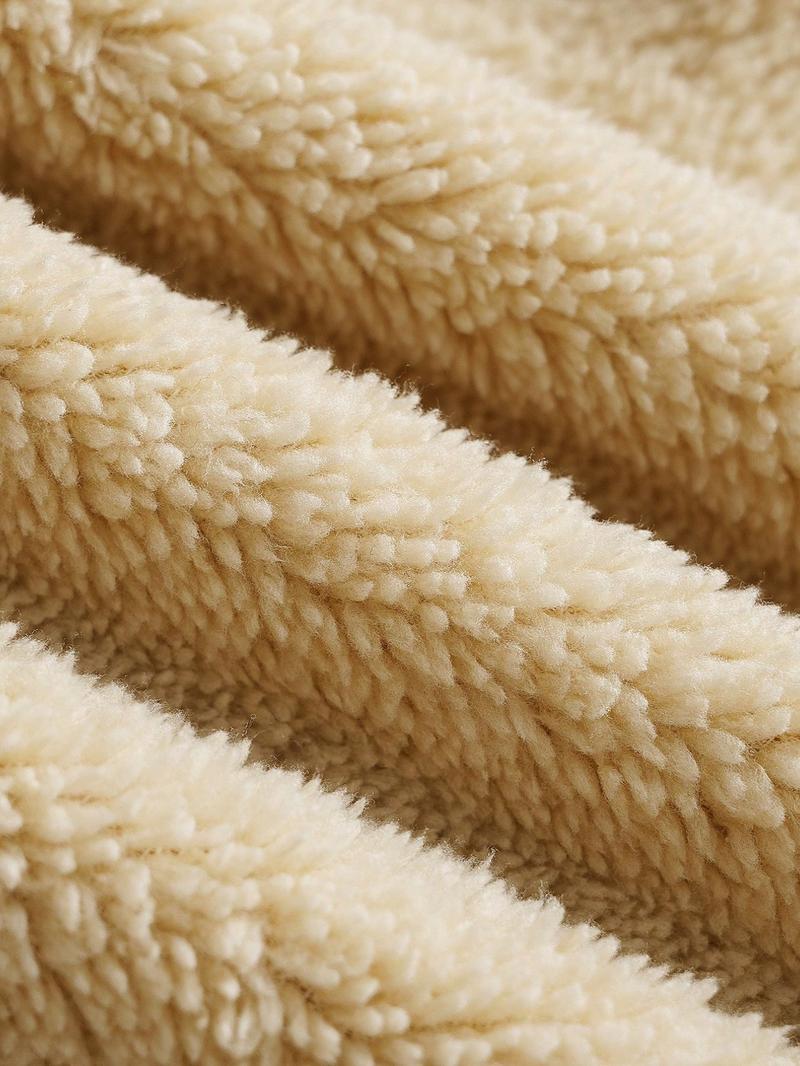 Men's Vintage Color Block Fleece Jacket, Half-Zip Stand Collar, Cozy Warmth for Casual Street Style, Perfect for Spring & Fall Men's Vintage Color Block Fleece Jacket, Half-Zip Stand Collar, Cozy Warmth for Casual Street Style, Perfect for Spring & Fall