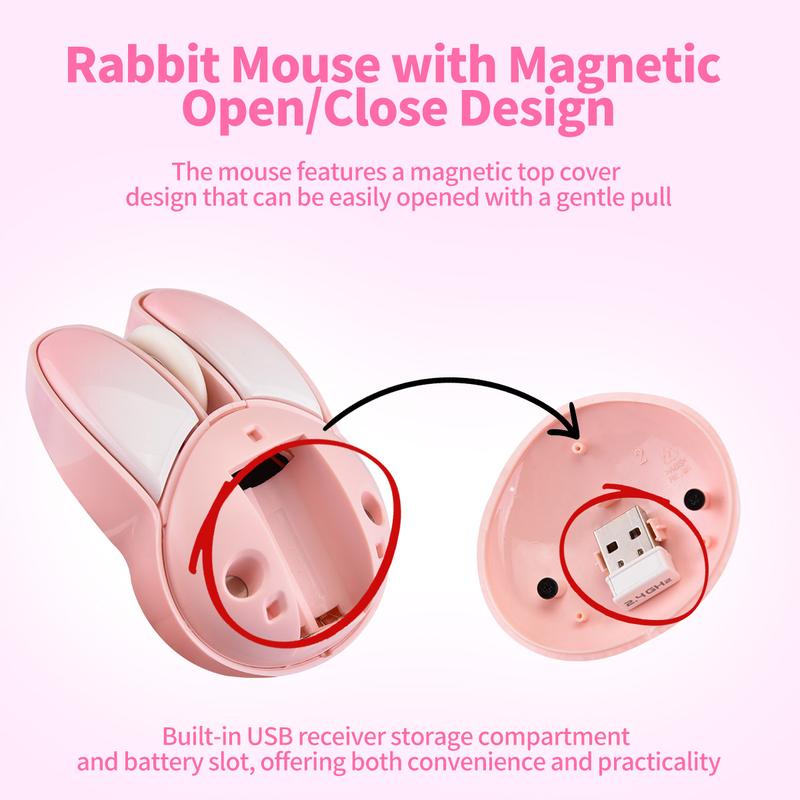 Mofii Three-In-One Keyboard Mouse Set Ergonomic Round Keyboard Wireless Connection, Portable Compact Design, Separate Numeric Keypad, Us Qwerty, No Batteries Included