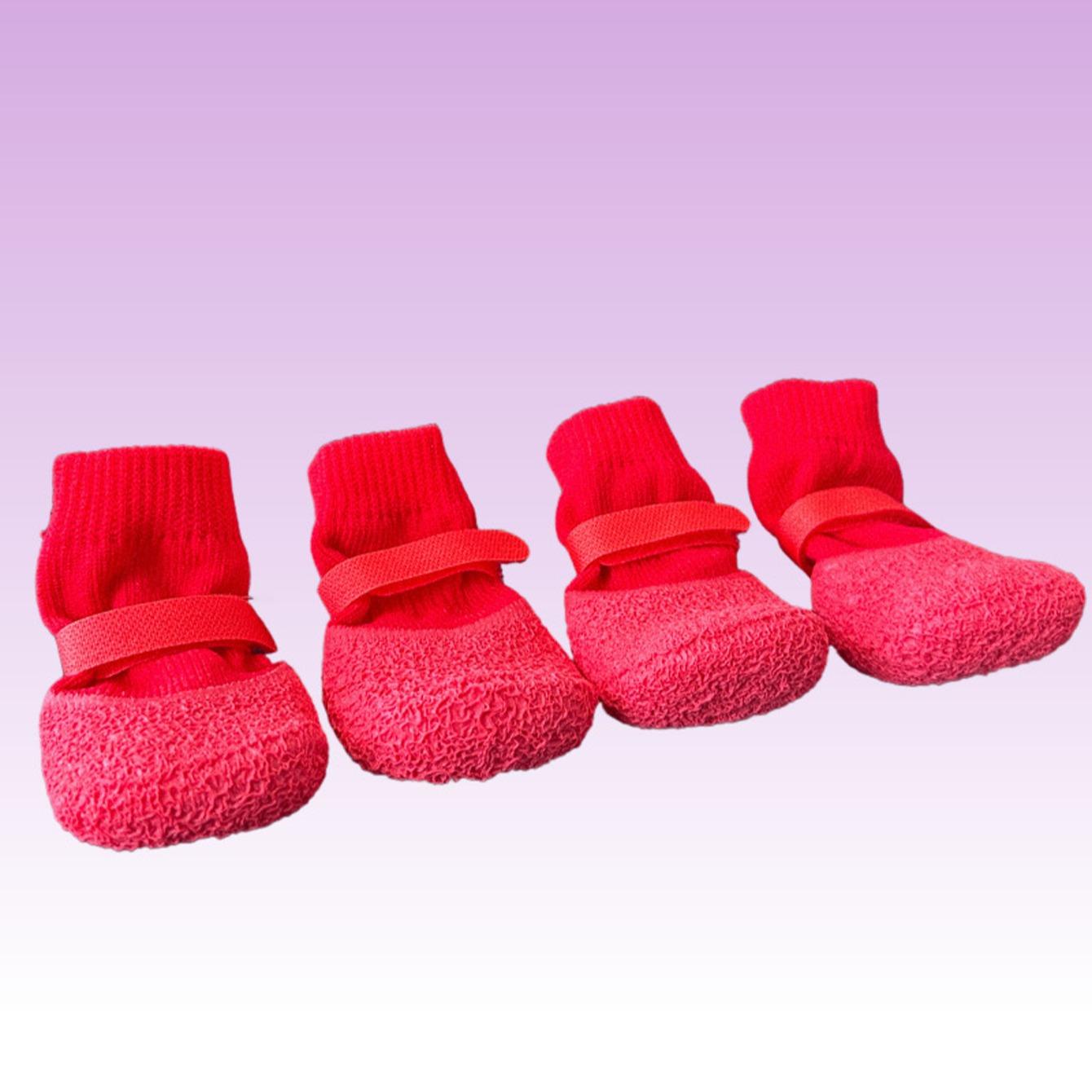Non-Slip Dog Socks, Waterproof Soft Sole, Durable Breathable Pet Shoes, Universal Anti-Scratch Indoor Outdoor Dog Boots, Pet Supplies