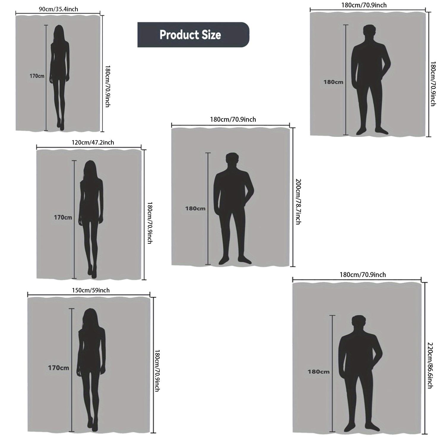 Elephant Pattern Bathroom Accessories Set, Shower Curtain, U-Shaped Toilet Pad, Long Rectangle Mat, Toilet Seat Cover, Fashionable Bath Decor