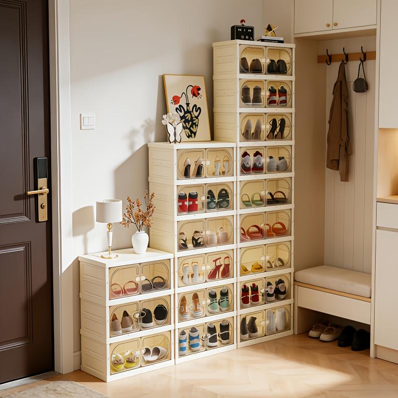 2026 Internet celebrity explosion 3/6/9 layers can be stacked to save space, organize shoe racks, family storage artifacts, dust saving space