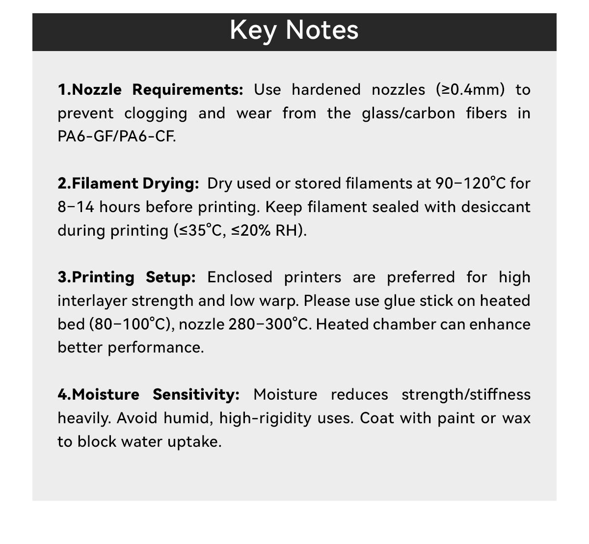 iPCON PA6 CF 250g Trial Size 3D Printing Filament, 1.75mm Black Carbon Fiber Reinforced PA6 High Speed Printing Filament, Ultra Low Warping & High Heat Resistance, High Toughness & Impact Resistance PA6-CF 3D Printer Filament for Testing, Small Project
